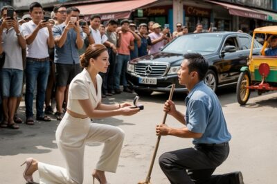 ANG BILYONARYANG LUMUHOD SA ALIKABOK NG EDSA: Ang Nakakagimbal na Dahilan Kung Bakit Niyaya ng Pinakamayamang CEO sa Makati na Magpakasal ang Isang Hamak na Janitor na Walang-Wala – Isang Kwentong Magpapatunay na ang Tunay na Yaman ay Wala sa Pera Kundi sa Pag-asa