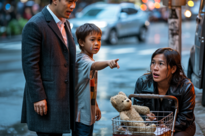Ang Nakakanginig-balahibong Rebelasyon sa Ilalim ng Ulan sa Makati: Isang Mayamang Negosyante, Hinamak ang Isang “Baliw” na Pulubi sa Kalsada, Ngunit ang Buong Mundo Niya ay Gumuho Nang Hilahin ng Kanyang Anak ang Kanyang Kamay at Umiiyak na Sinabing… “Tay, si Nanay ‘yan! Bakit ayaw niyo siyang iuwi?” Isang Kwento ng Nawalang Alaala, Pagkakamaling Kaytagal Pinagsisihan, at ang Himalang Nagmula sa Isang Sirang Manika na Magpapaiyak sa Inyong Lahat Ngayong Gabi.