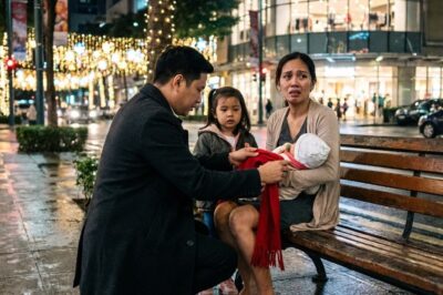 ANG LIHIM SA LIKOD NG BUS STOP: ISANG BILYONARYO, ISANG SANGGOL NA NAGHIHINGALO SA GINAW, AT ANG DESISYON NA NAGPABAGO SA LAHAT NGAYONG PASKO! (HINDI MO MAPIPIGILAN ANG IYONG LUHA SA KATOTOHANANG NABUNYAG SA PENTHOUSE NA ITO!) —